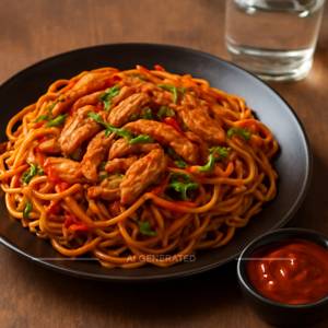 Chicken Schezwan Noodles