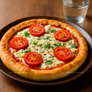 Margherita Cheese Burst Pizza