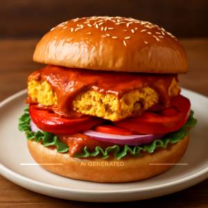 Royal Paneer Grilled Burger