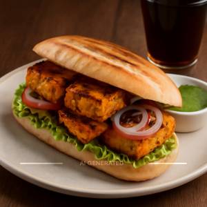 Paneer Sandwich Kebab
