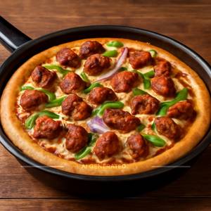 Tandoori Chicken Tikka Pizza [Pan]