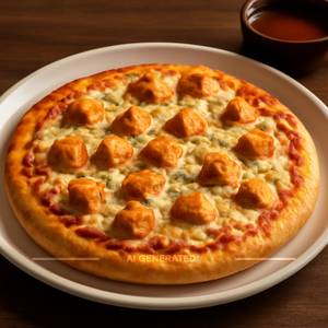 Cheese tandoori pizza