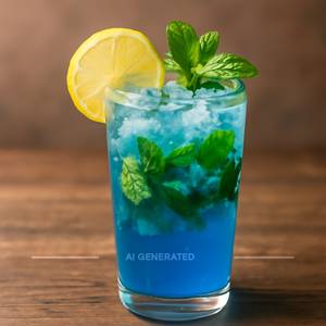 Blue Lagoon Mojito