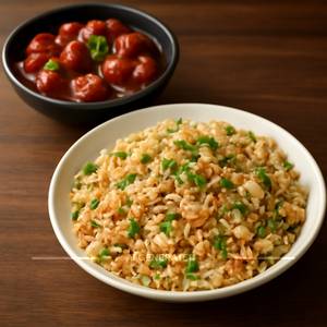 Chilli Chicken + Chicken Fried Rice