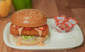 Dynamite Paneer Burger