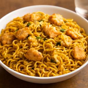 Egg chicken maggi