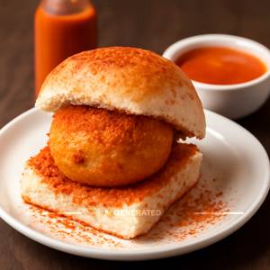 Peri-peri Vada Pav