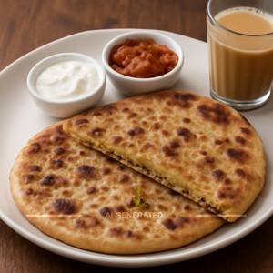 Aaloo pyaj paratha
