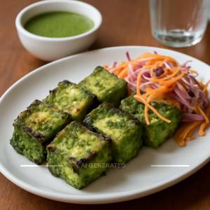 Paneer haryali tikka