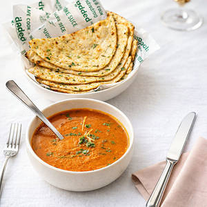 Chicken Keema Naan With Gravy (whole Wheat)
