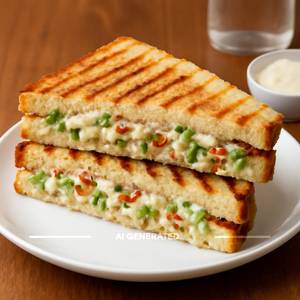 Veg Mayo Grilled Sandwich