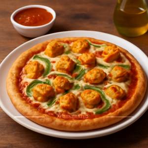 Paneer Tikka Pizza