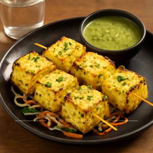 Lehsuni Paneer Tikka