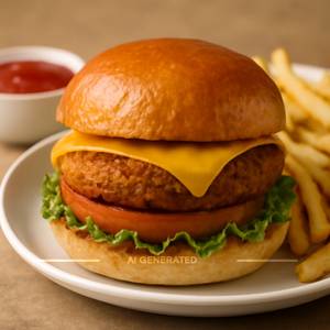 Veg Cheese Burger