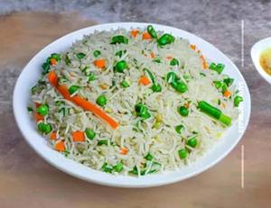 Veg butter garlic fried rice