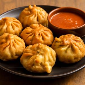 Veg Soya Momos Fried