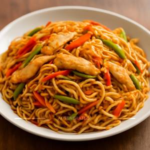 Chicken Singapur Noodles