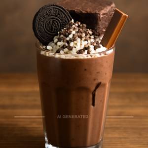 Brownie oreo kitkat thick shake