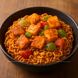 Chilli Paneer Maggi