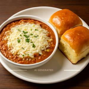 Cheese Paav Bhaji