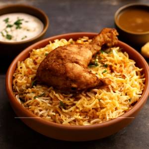 Chicken hyderabadi biryani