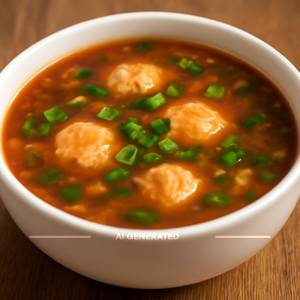 Chicken Manchurian Soup