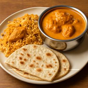 Chicken Korma Combo
