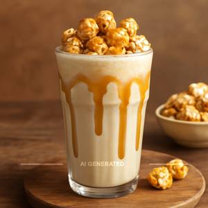 Popcorn Caramel Shake