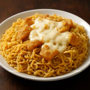Chicken cheese maggi