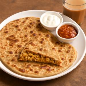 Paneer paratha