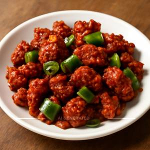Chilli chicken boneless [half]