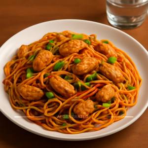 Chicken Schezwan Noodels