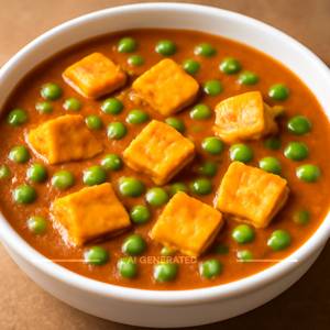 Matar paneer