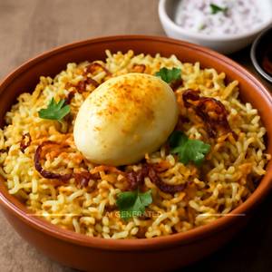Egg biryani