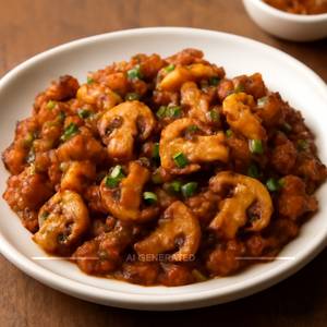 Mushroom Masala Dry
