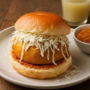 Cheese Vada Pav [1 Piece]