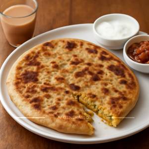 Aloo Paratha                         