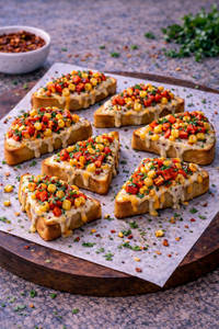 Spicy Corn Toastie