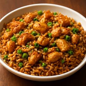 Chicken Garlic Fried Rice