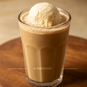 Cold Coffee With Icecream