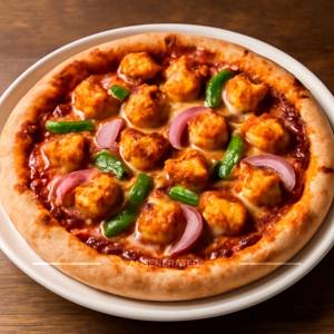 Paneer Barbeque Pizza