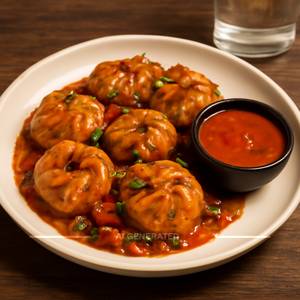 Paneer Chilli Garlic Momos