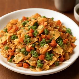 Papad Bhurji