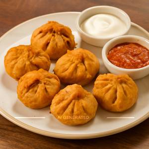 Fried Cheese Corn Momos