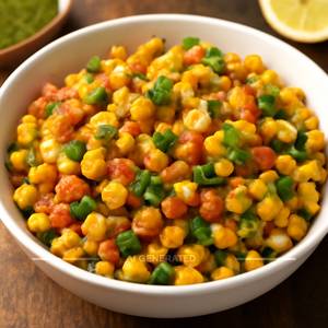 Masala Veg Corn Chaat