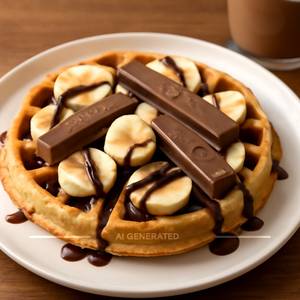 Kitkat waffle                      