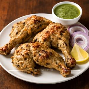 Afghani Tandoori Chicken   