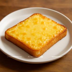 Plain cheese toast