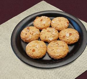 Atta Coconut Badam Cookie