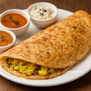 Onion Masala Dosa